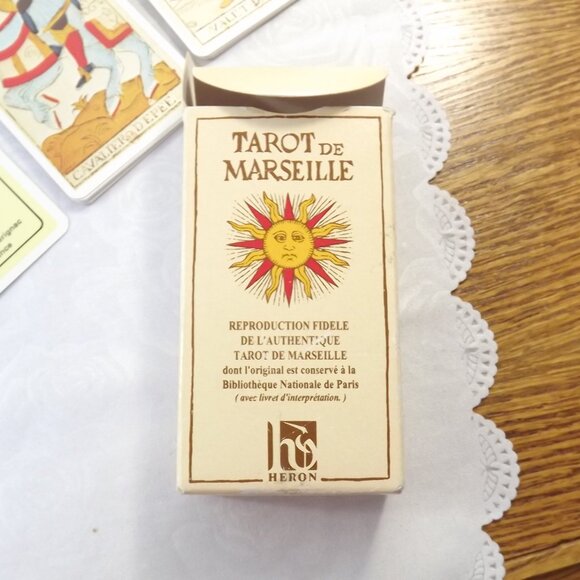 Tarot de Marseille Tarot Card Deck - Le Soleil - Picture 4 of 9